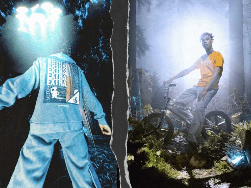UK streetwear HYPE., colide with 80's cult classic, .E.T!  Photograph