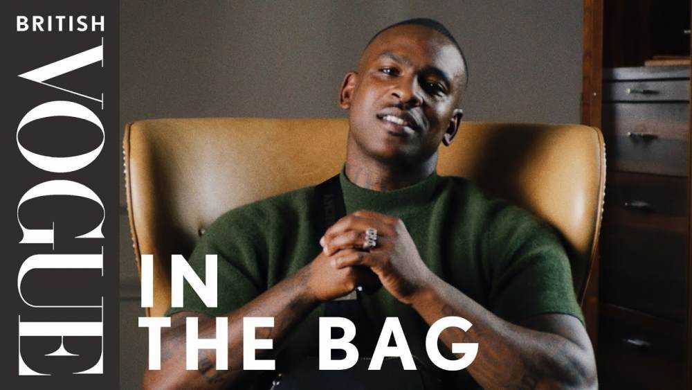 Skepta sits down with British Vogue to show us what's 'In The Bag' Photograph