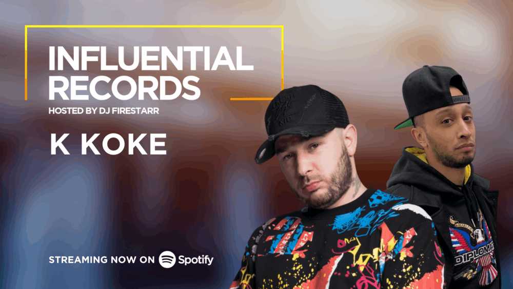K Koke talks new music and huge collaborations with DJ Firestarr on latest 'Influential Records' Photograph