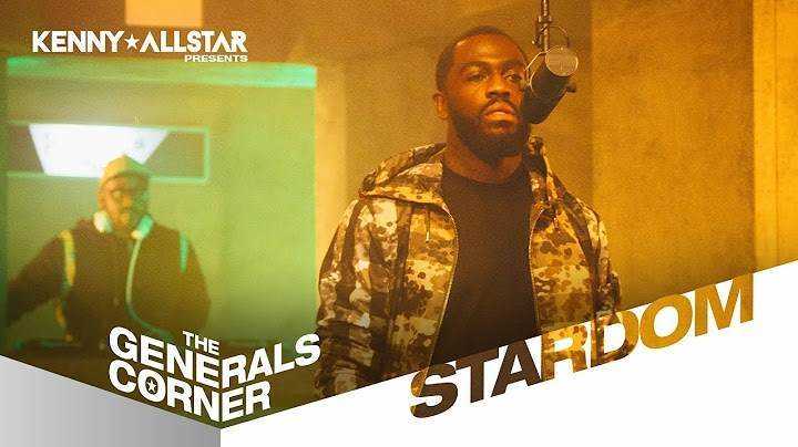 Stardom unleashes a cold freestyle on 'The Generals Corner' with Kenny Allstar   Photograph