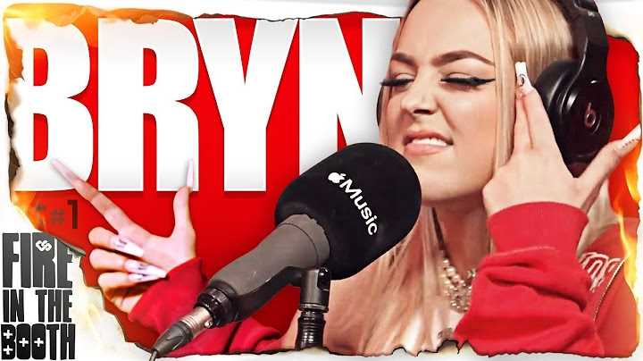 BRYN shells down her first 'Fire in the Booth' Photograph