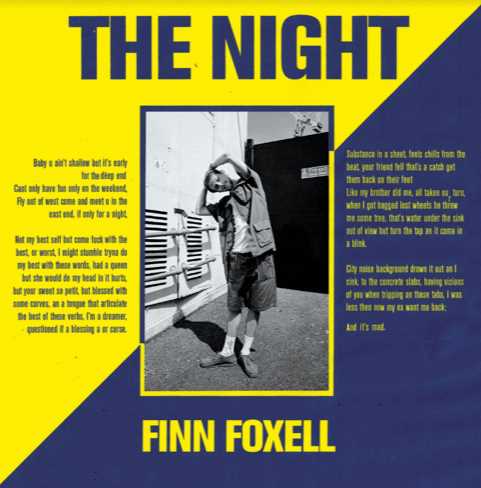 Finn Foxell delivers brand new track 'The Night' Photograph