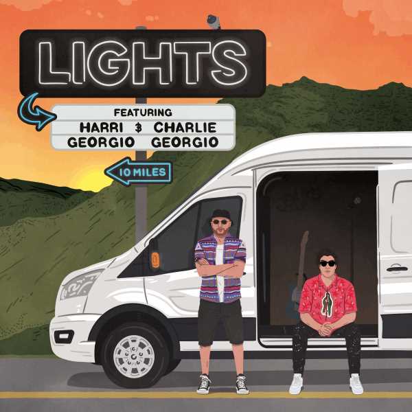 Harri and Charlie Georgio arrive with infectious banger 'Lights' Photograph