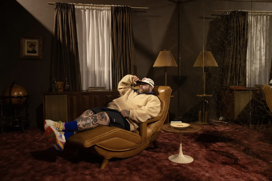Action Bronson Links Up With New Balance For Vibrant 1906R "Rosewater" Kicks Photograph