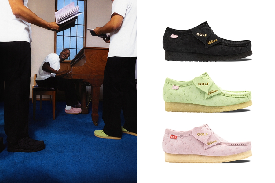 Golf Wang & Clarks Originals Link Up To Reinvent Classic Wallabee Photograph