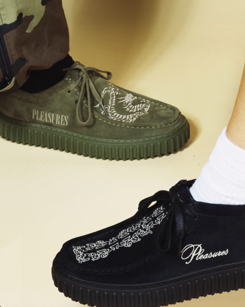 Clarks Link Up With LA-Based Lifestyle Brand Pleasures For New Drop Photograph