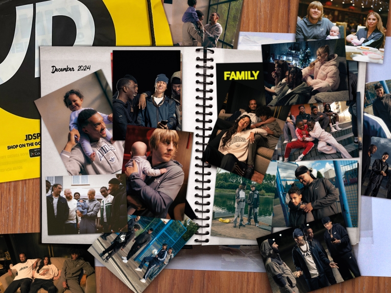 JD Sports Launch Christmas Campaign 'Family' Celebrating Giving, Togetherness And Chosen Connection Photograph