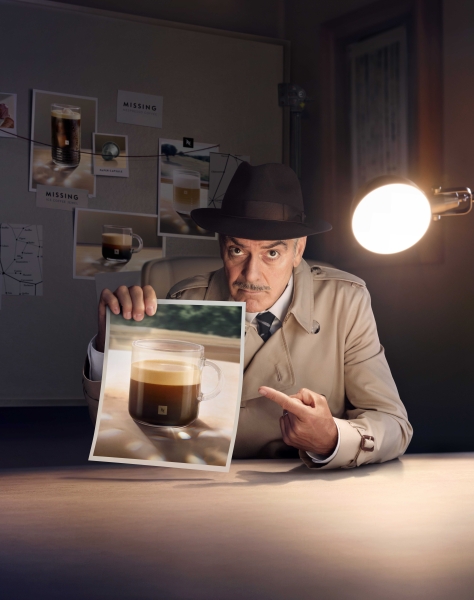 Nespresso Kicks Off 2025 With a Star-Studded Whodunit Campaign Photograph